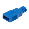 USB 3.0 A型公头连接器护套，PVC，蓝色，单个的图片