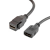 黑色HDMI/Keystone转接线，带6英寸（15.2厘米）预剥线的图片