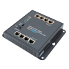 8端口工业级千兆PoE以太网交换机，4个10/100/1000TX RJ45端口，4个PoE+ 802.3at/af 60W 10/100/1000TX RJ45端口，墙面、磁性、DIN导轨安装的图片